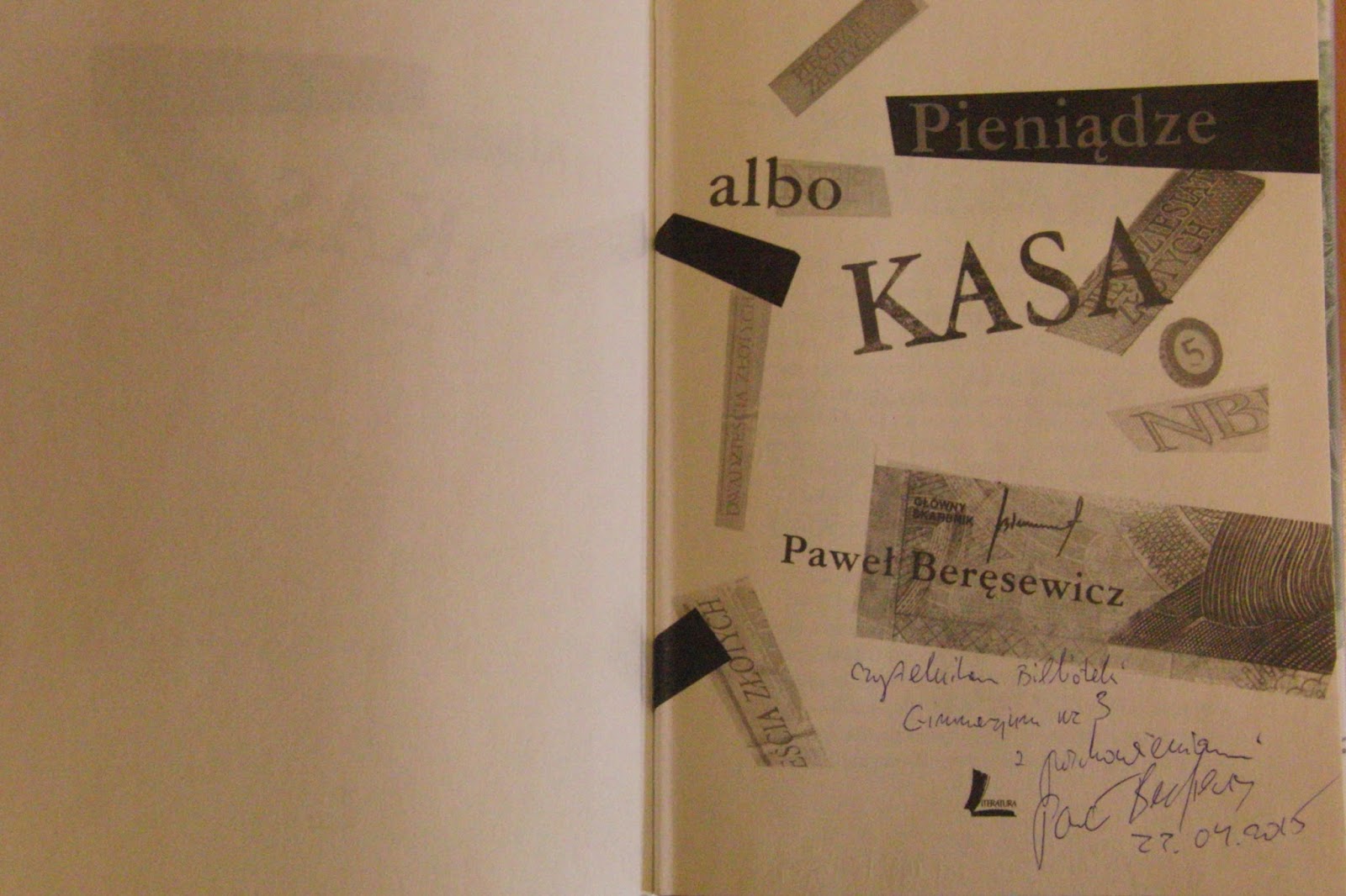 Biblioteka bez ograniczeń...: Książki z autografem Anna Onichimowska Książki Dla Młodzieży