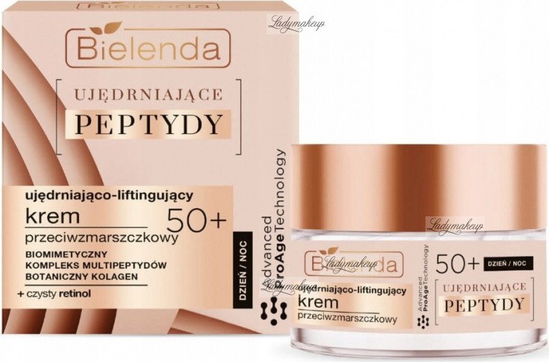 Bielenda - Ujędrniające Peptydy - Ujędrniająco-liftingujący krem Bielenda Professional Krem Z Peptydami