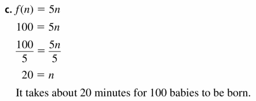 Big Ideas Math Algebra 1 Chapter 4 Answer Key