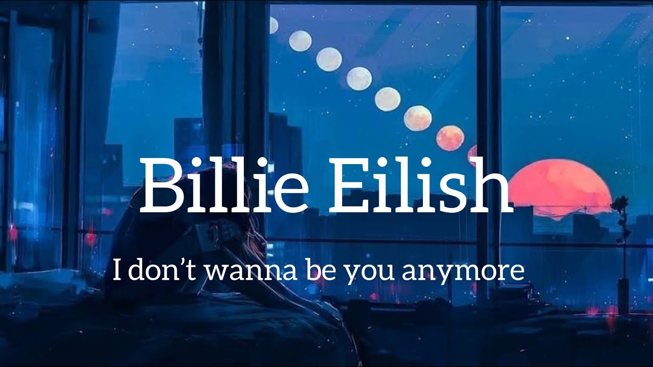 I Don T Wanna Be You Anymore Youtube