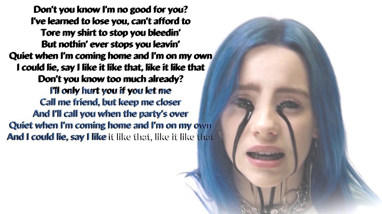 billie eilish lyric video when the party's over - YouTube Billie Eilish When The Party's Over Tekst