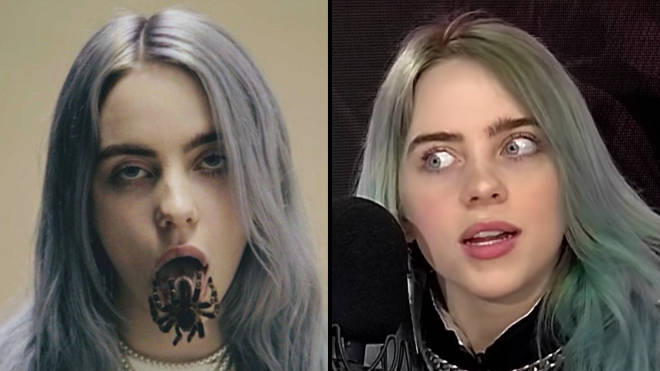 Billie Eilish Spider In Mouth