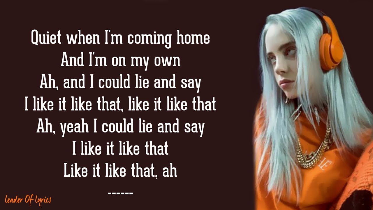 Billie Eilish When The Party's Over Tekst