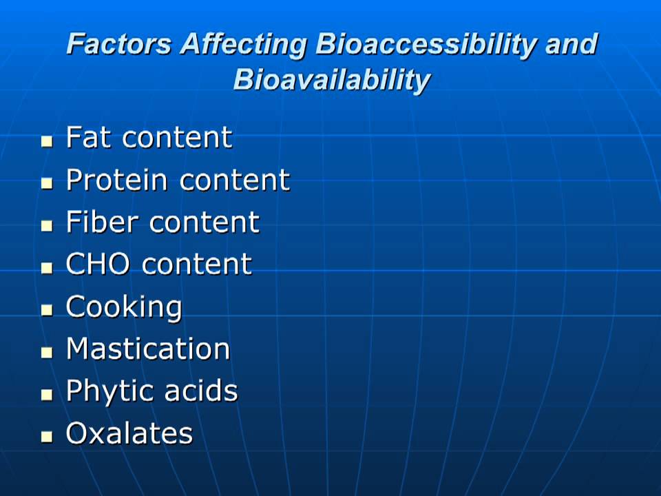 Bioavailability and Bioaccessibility of Nutrients and Food - YouTube Bioavailability Of Silicon From Food And Food Supplements