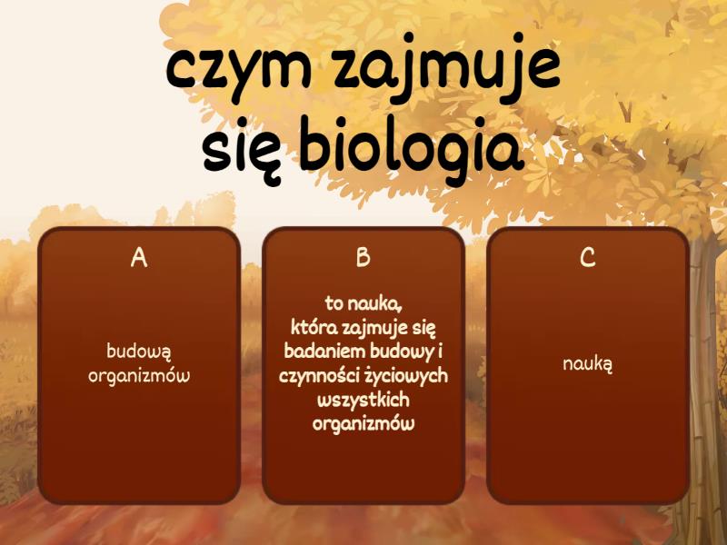biologia klasa 5 dział 1 - Test Test Biologia Klasa 5 Dzial 1