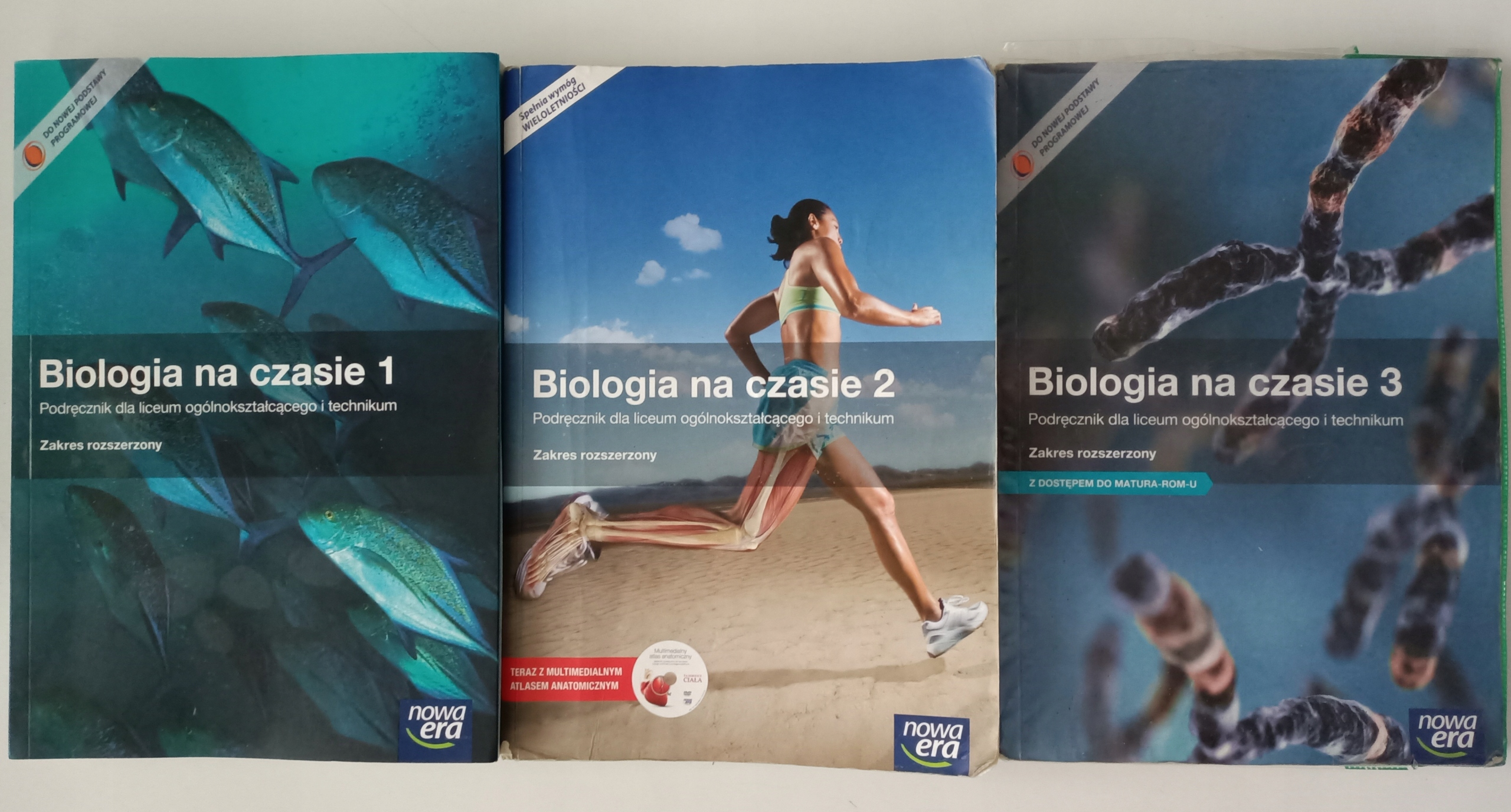 Biologia na czasie 1, 2, 3 Rozszerzony Nowa Era (11529642814 Biologia Na Czasie 3 Rozszerzony