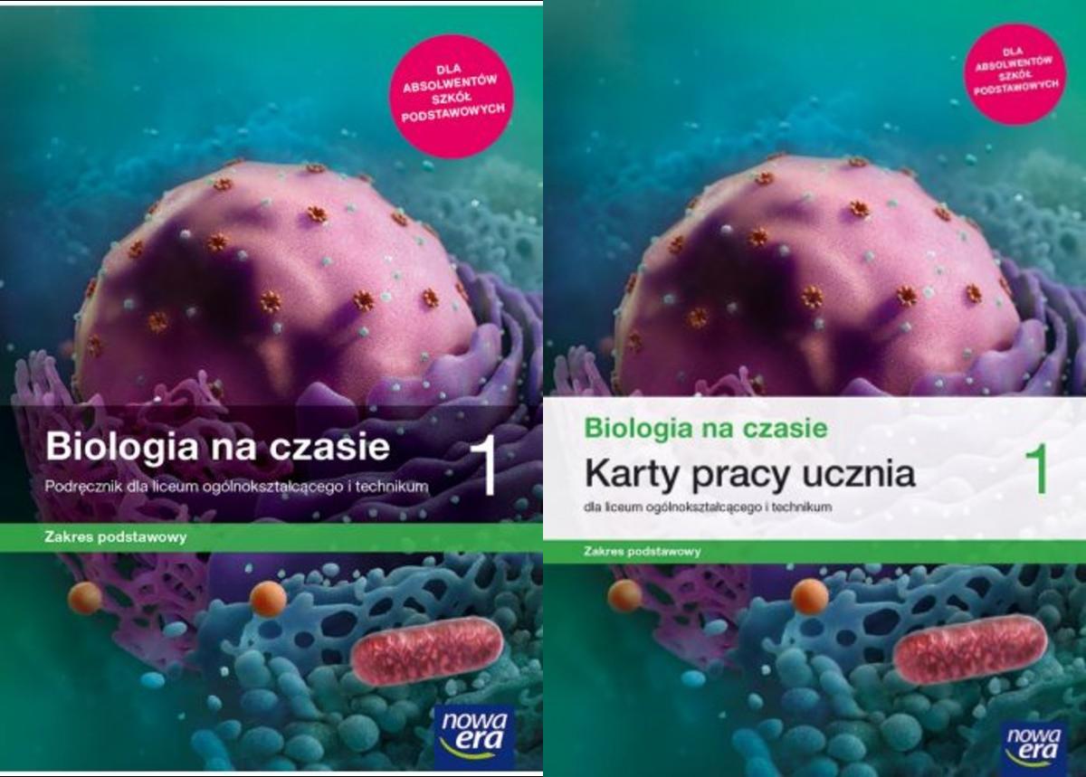 Biologia na czasie 1. Podręcznik i karty pracy dla liceum i technikum Podręcznik Do Biologii 1 Technikum
