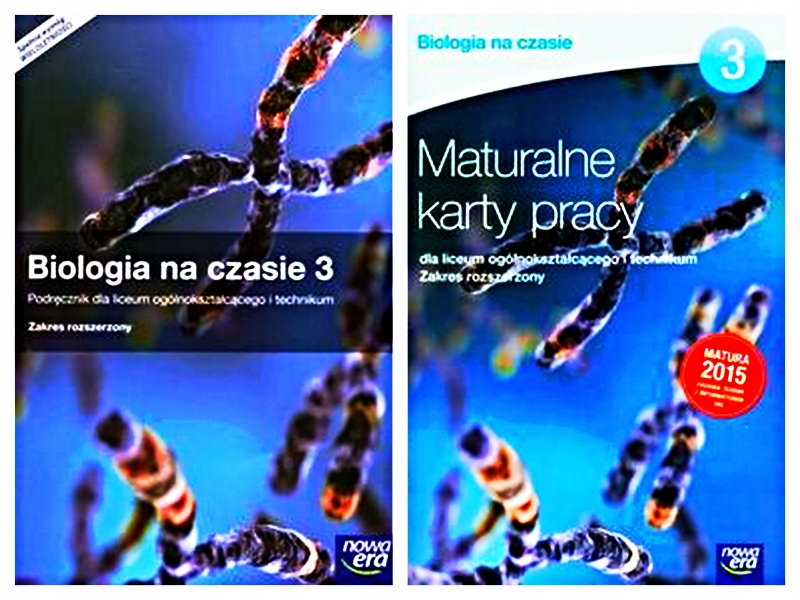 BIOLOGIA NA CZASIE 3 PODRĘCZNIK + KARTY PRACY (7534456792) | Podręcznik Biologia Na Czasie 3 Karty Pracy