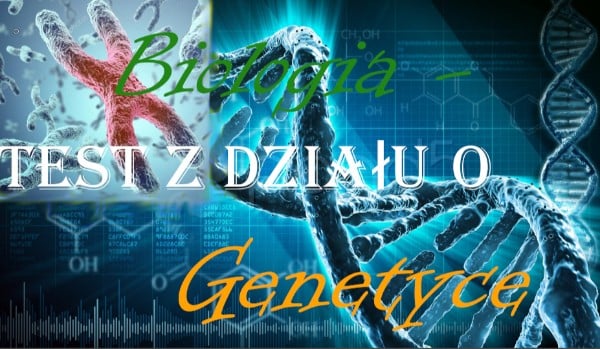 Biologia - test z działu ''Genetyka''. | sameQuizy Test Biologia Klasa 3 Gimnazjum Genetyka