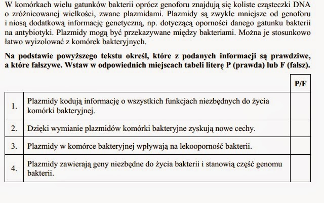 Sprawdzian Z Bakterii Wirusow I Protistow