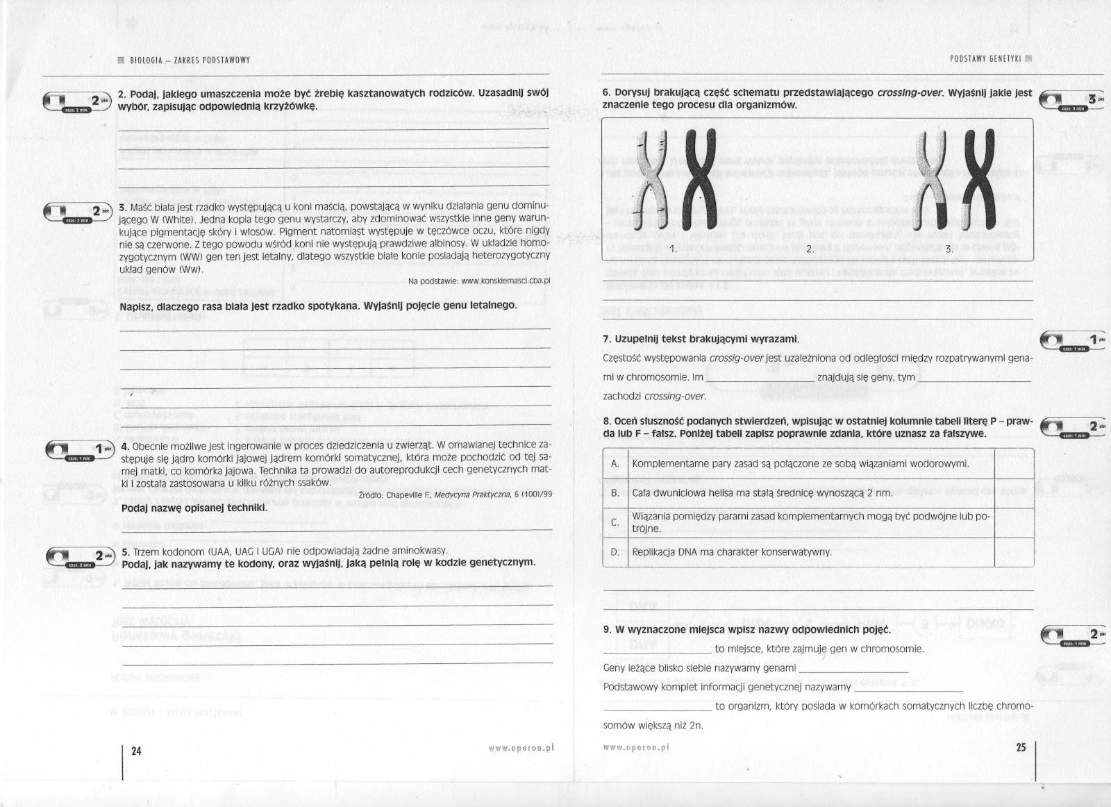 Biologiczno-Chemiczna: bio - genetyka - ćwiczenia Test Biologia Klasa 8 Genetyka Nowa Era