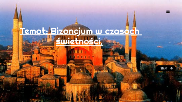 Bizancjum W Czasach świetności ćwiczenia