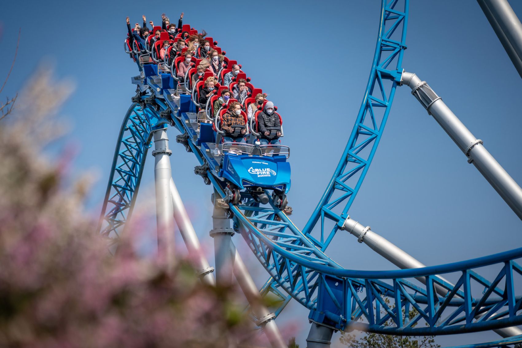blue fire Megacoaster | Europa-Park Erlebnis-Resort Blue Fire Europa Park Speed