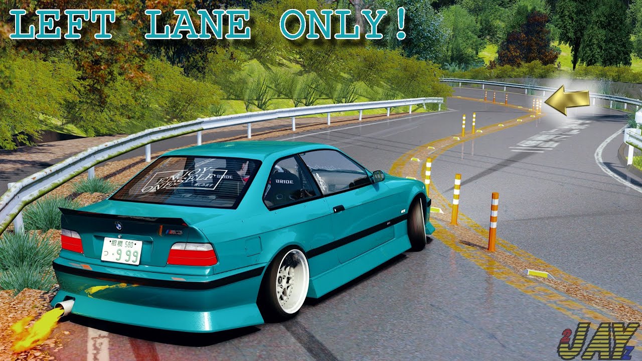 BMW E36 Drifting Japanese Touge LEFT LANE ONLY! (Assetto Corsa Graphics Assetto Corsa Bmw E36 Drift Download