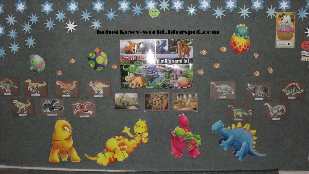 Boberkowy World : Dzień Dinozaura- konspekt zajęć w przedszkolu Kiedy żyły Dinozaury Scenariusz Zajęć