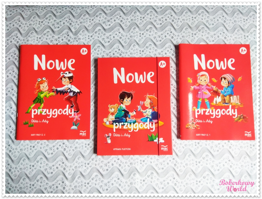 Boberkowy World : Nowe Przygody Olka i Ady - pakiet edukacyjny dla Nowe Przygody Olka I Ady Pięciolatek Sześciolatek Poziom Bb+