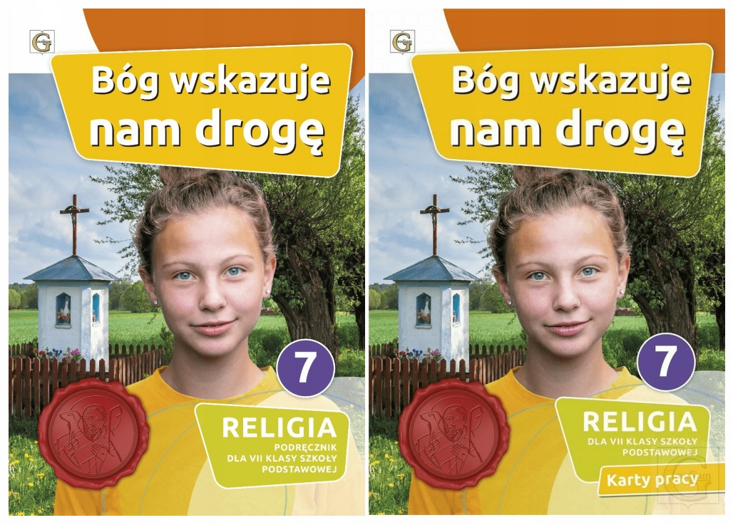 Bóg wskazuje nam drogę SP 7 Podręcznik Karty pracy (12600809441 Bóg Wskazuje Nam Drogę Klasa 7