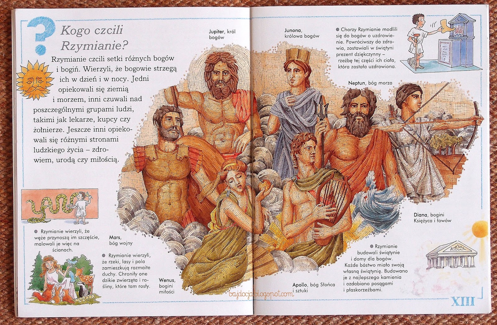 Bogowie rzymscy a bogowie greccy Bogowie Greccy I Ich Rzymskie Odpowiedniki