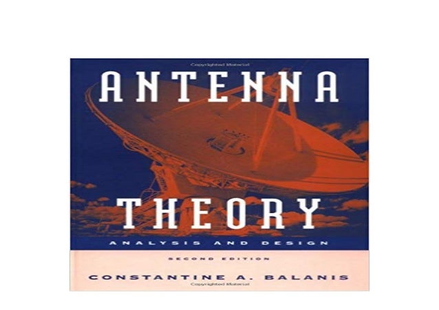 BOOK_AUDIOBOOK Antenna Theory Analysis and Design 'Read_online' Antenna Theory Analysis And Design 4th Edition Pdf
