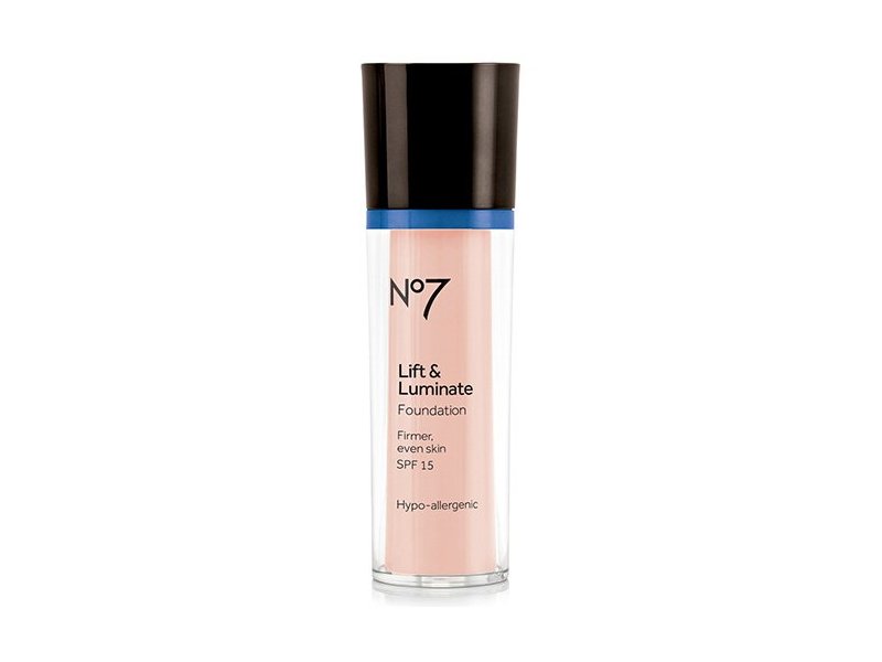 Boots No7 Lift & Luminate Foundation, SPF 15, Warm Ivory, 1 fl oz Boots No 7 Lift And Luminate Foundation
