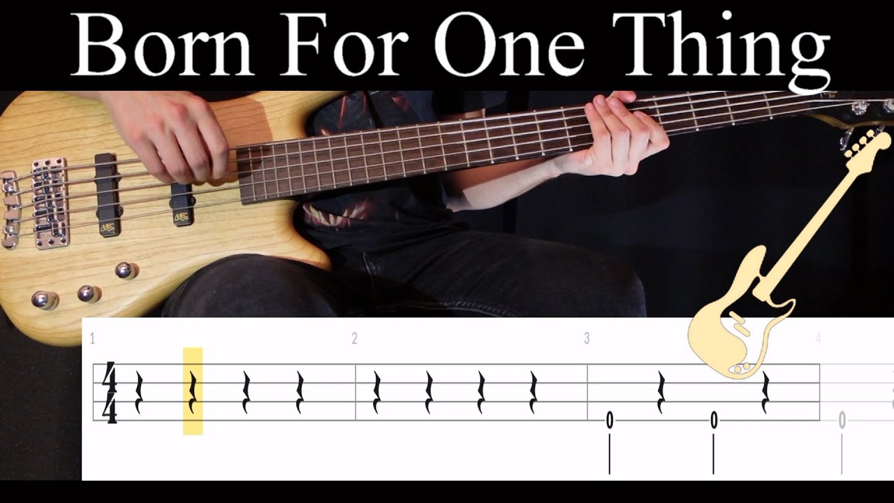 Born For One Thing (Gojira) - (BASS ONLY) Bass Cover (With Tabs) - YouTube Born For This Bass Tab