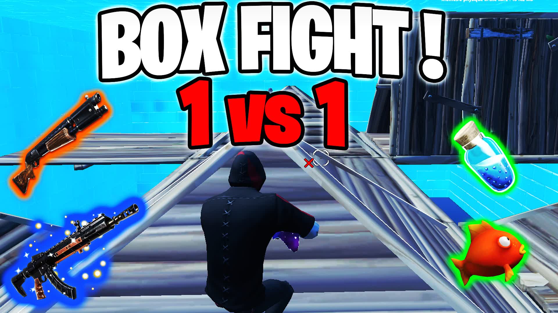 Map Fortnite Box Fight 1v1