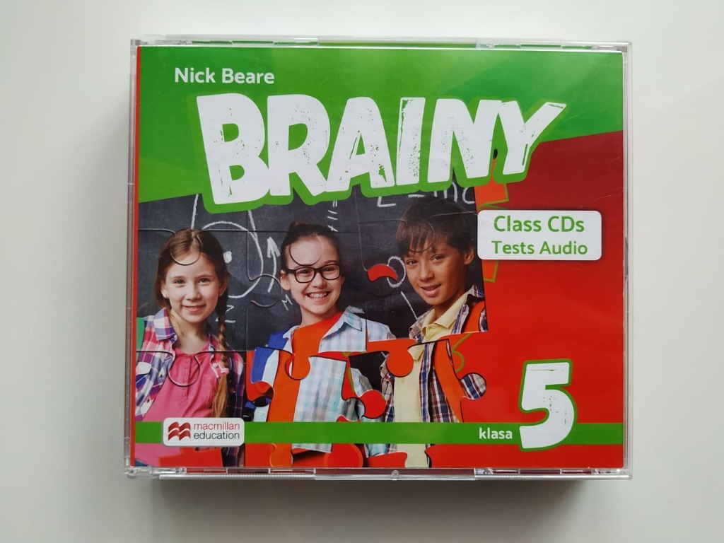Brainy 5 płyty nauczyciela Macmillan Class CDs bdb | Radom | Kup teraz Photocopiable Brainy Klasa 5 Macmillan Polska 2018