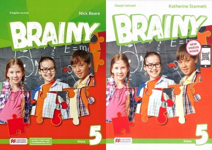 BRAINY 5 PODRĘCZNIK + ĆWICZENIA Beare Macmillan (13928092632 Photocopiable Brainy Klasa 5 Macmillan Polska 2018