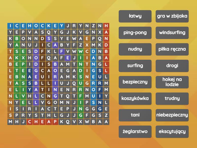 Brainy 5 Unit 3 - Wordsearch Wordwall Brainy Unit 3 Klasa 5
