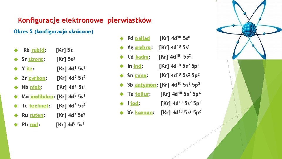 Co To Jest Konfiguracja Elektronowa
