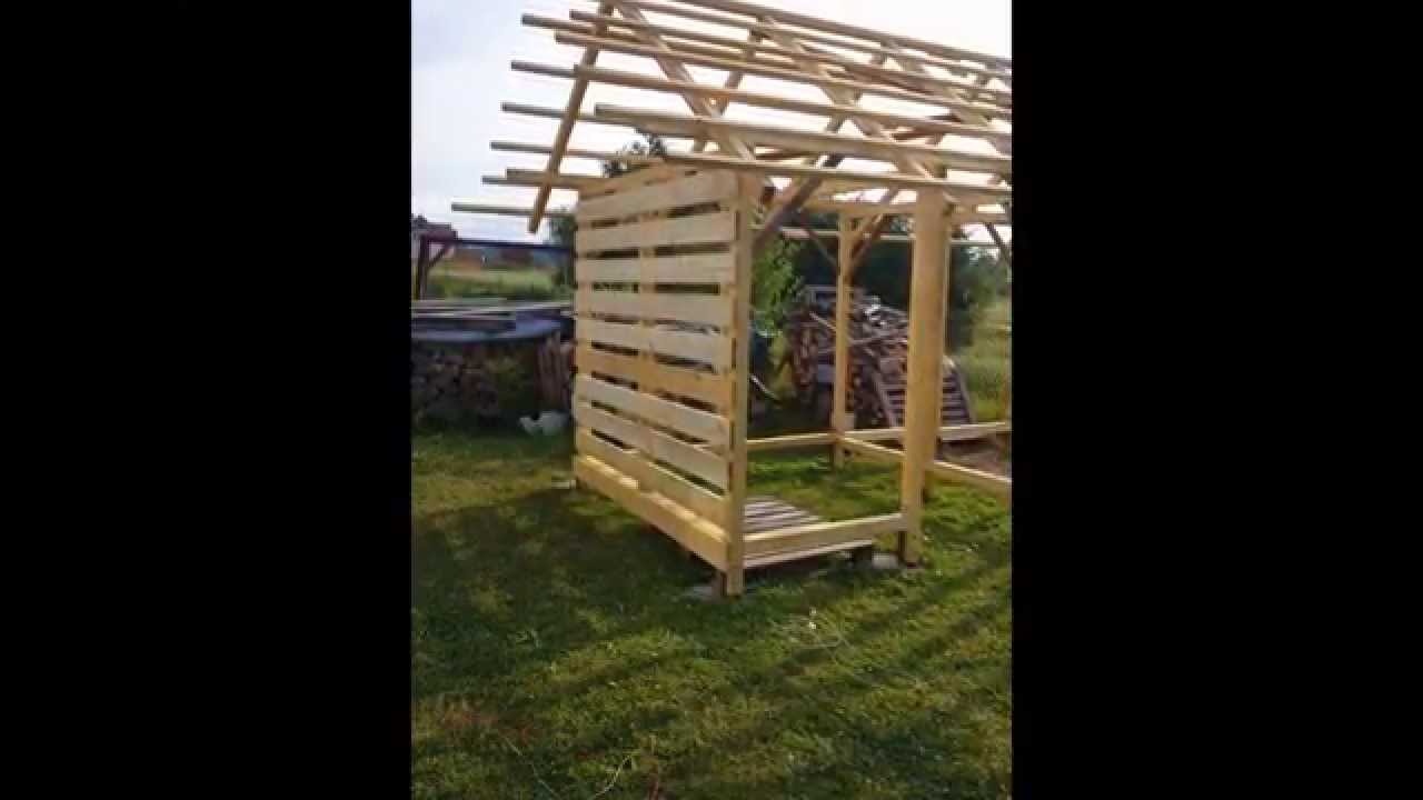 Budowa drewutni na 20m3 drewna - YouTube Jak Zrobić Szopkę Bożonarodzeniową Z Drewna Krok Po Kroku