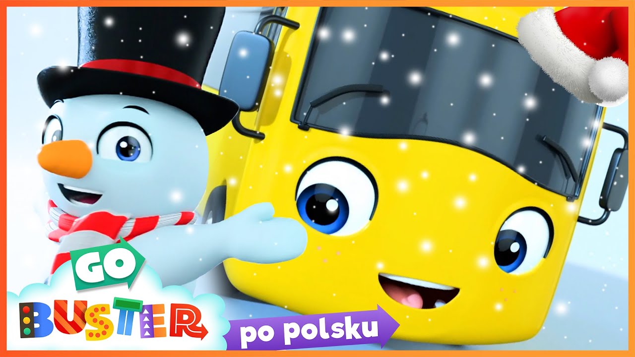 Buster lepi bałwana | Autobus Buster po polsku | Bajka dla dzieci | Go Bajki Dla Chlopcow Po Polsku
