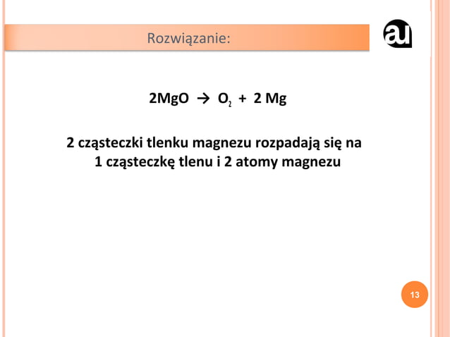 C4 Jak zapisać przebieg reakcji chemicznej? | PPT Jak Obliczyć Kąty W Trójkącie Znając Długości Boków