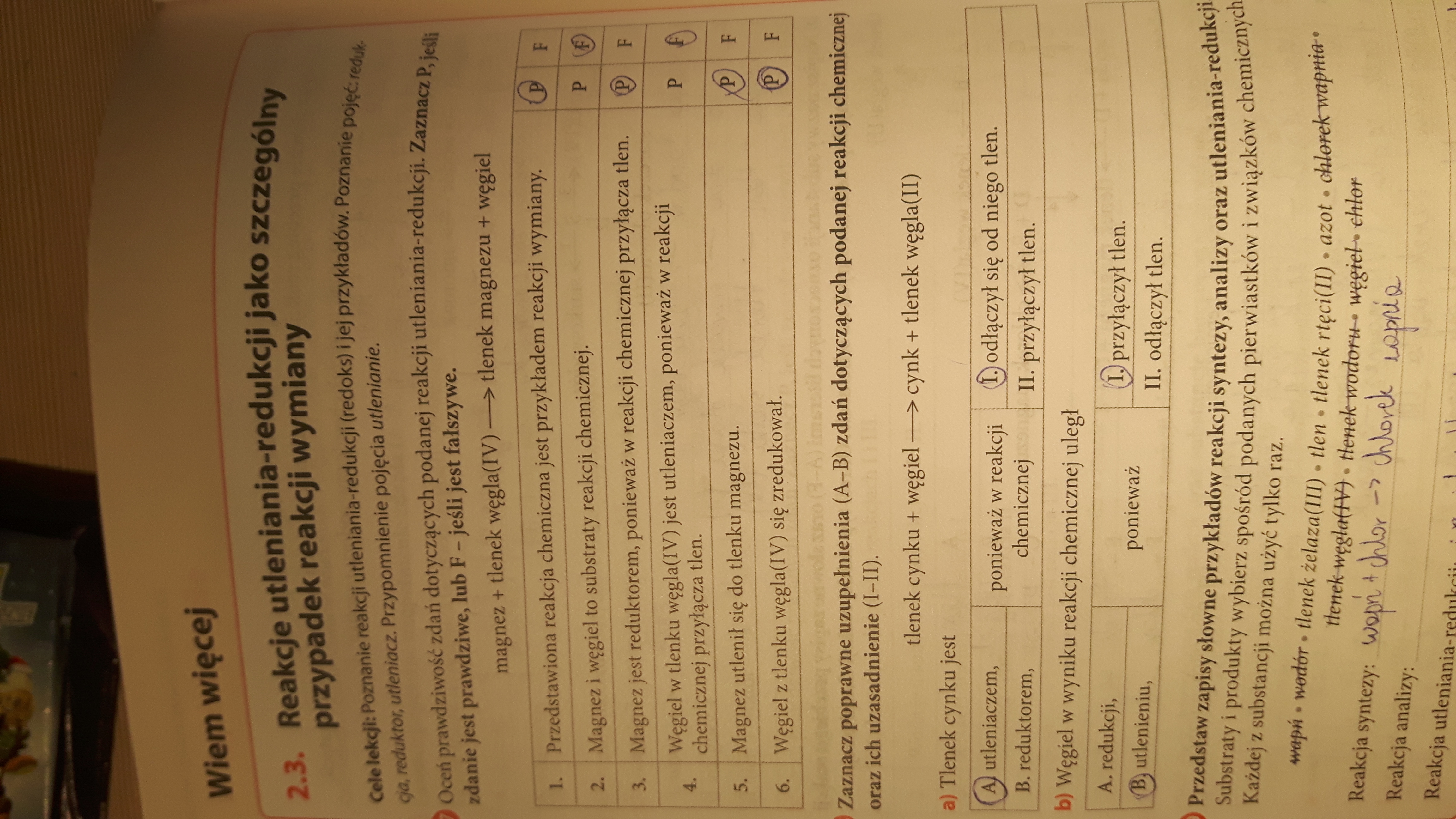 Cała strona 48 chemia klasa 1 gim - Brainly.pl Test Całoroczny Z Historii 1 Gim