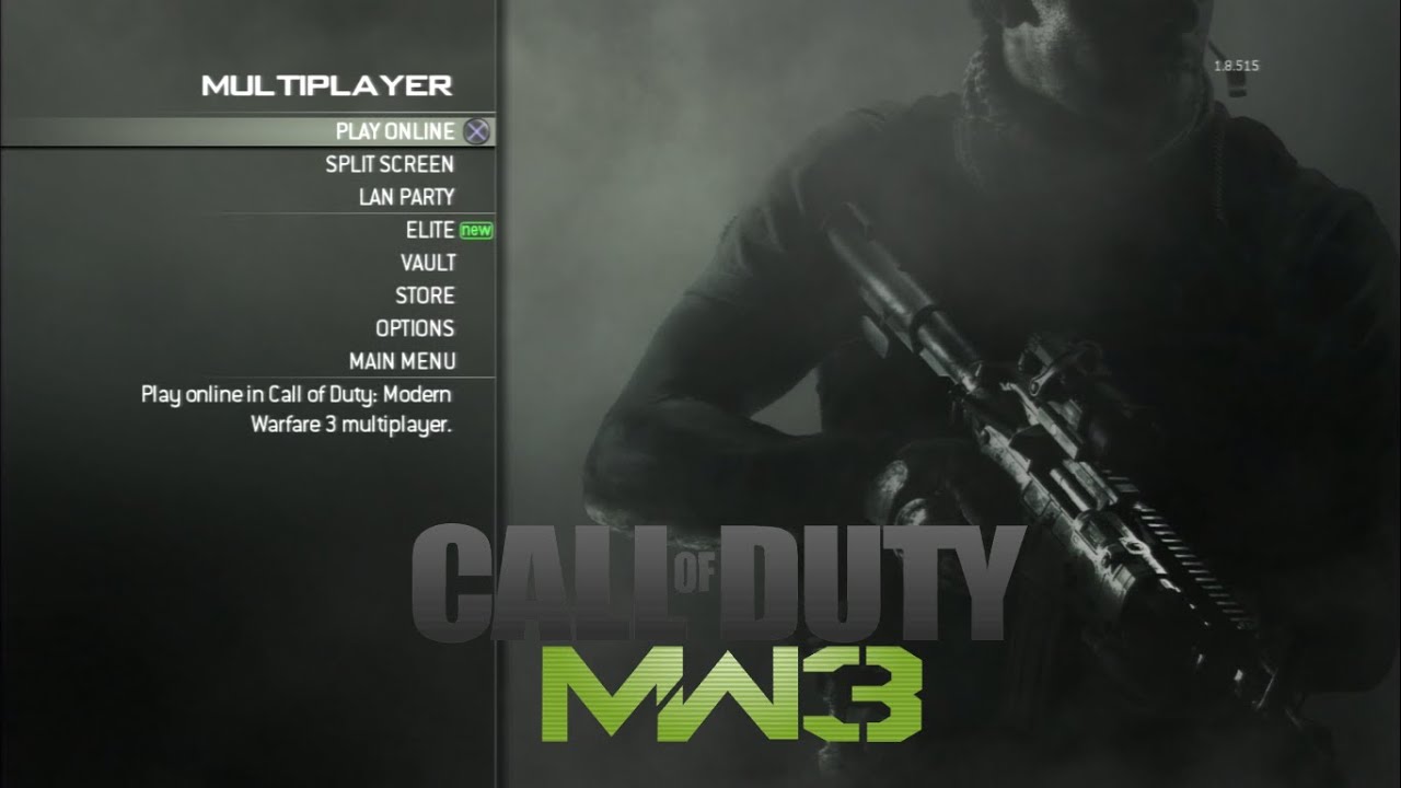 Call Of Duty Modern Warfare 3 Multiplayer Pl