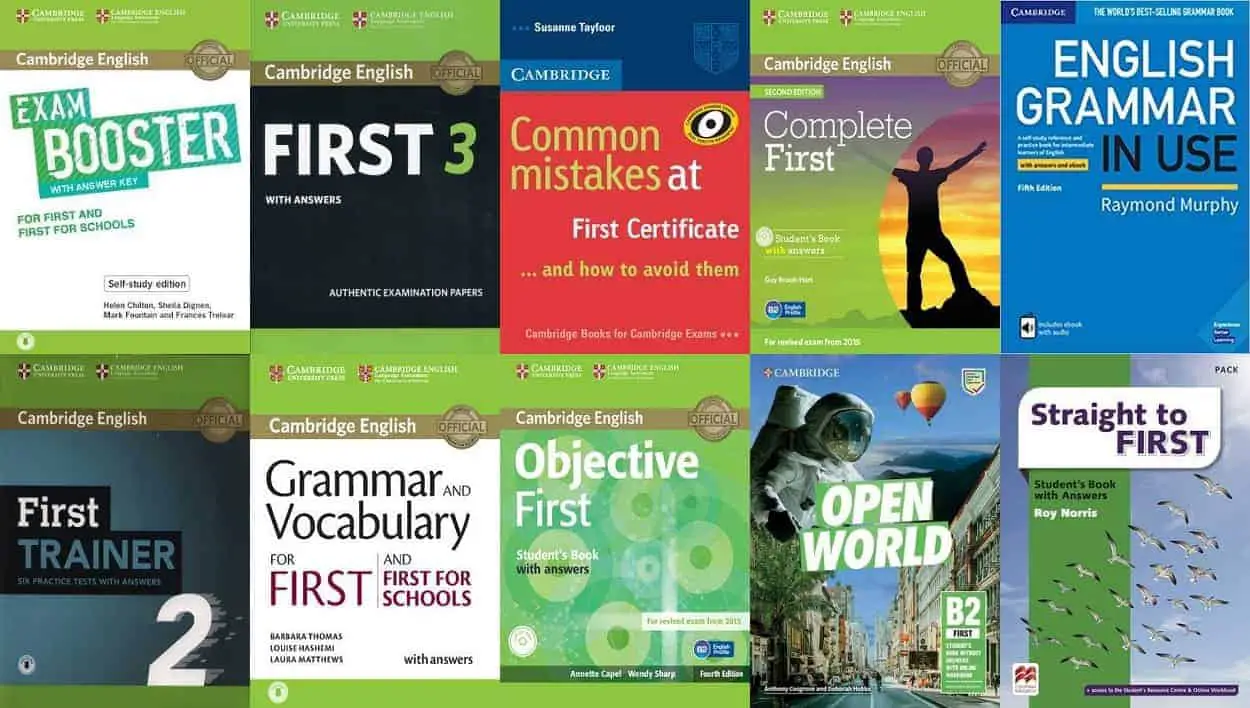 Cambridge B2 First (FCE): The 10 Best Books to Study for the Exam English Class B2
