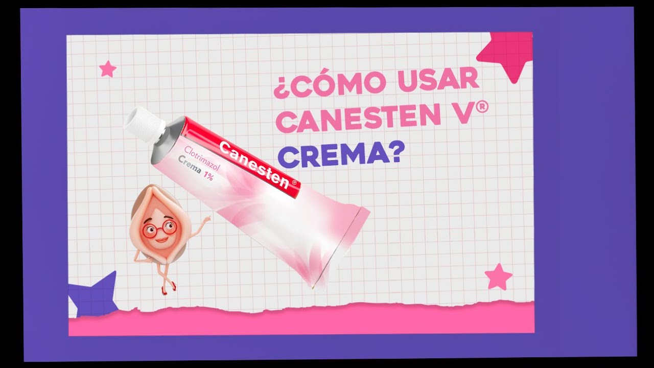 Canesten V® Crema; alivio rápido y eficaz de la infección vaginal - YouTube Canesten V Crema Como Se Aplica