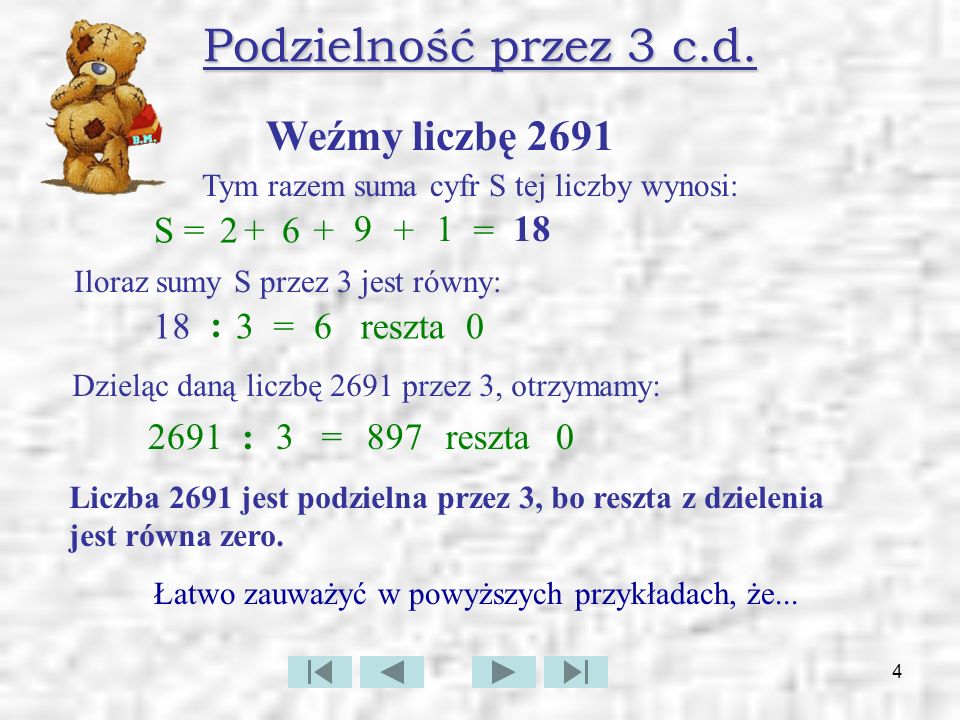 CECHY PODZIELNOŚCI LICZB NATURALNYCH - ppt pobierz Cechy Podzielności Liczb Przez 7