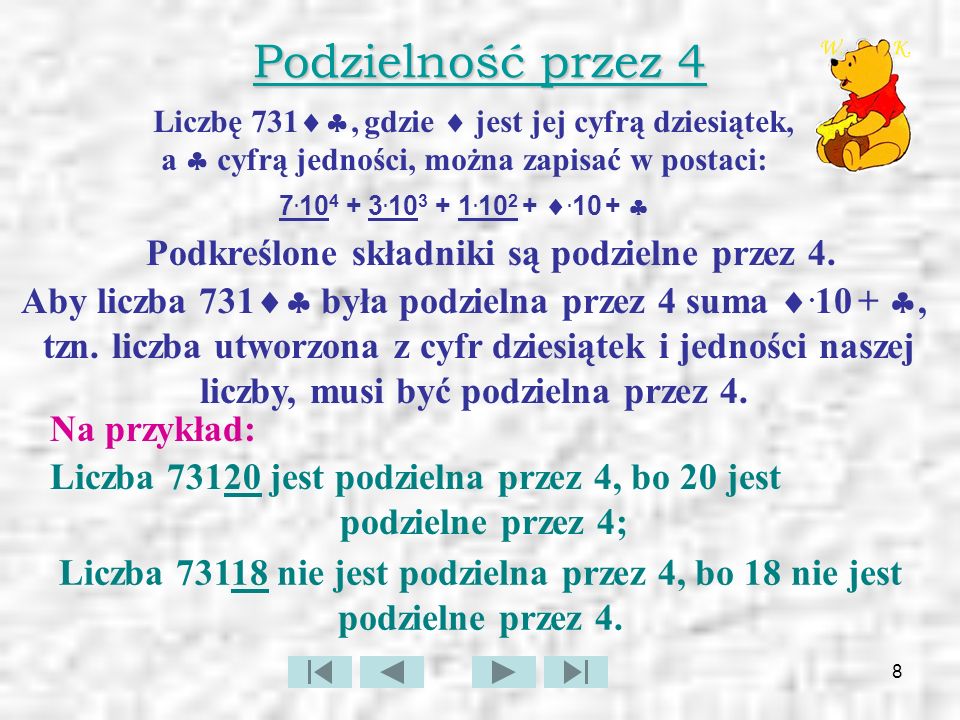 CECHY PODZIELNOŚCI LICZB NATURALNYCH - ppt pobierz Kiedy Liczba Jest Podzielna Przez 4