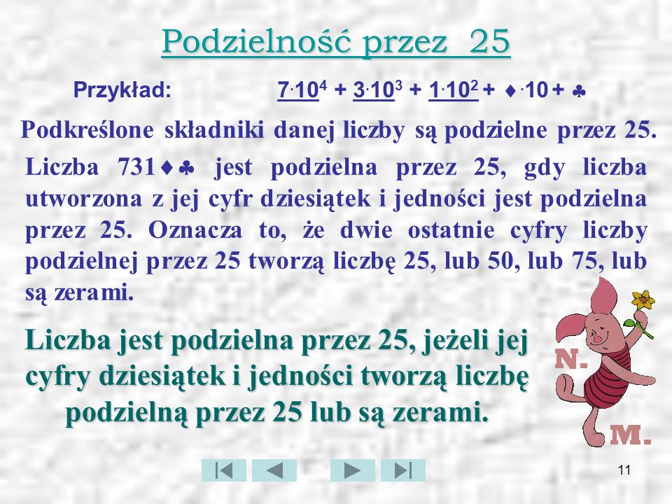 Kiedy Liczba Jest Podzielna Przez 25