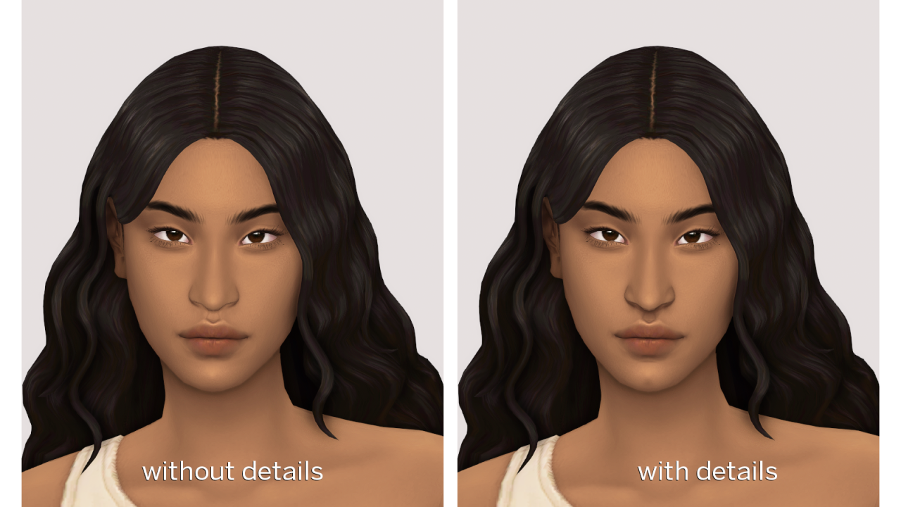 chaotically : LITTLE DETAILS; collection of facial skin details... Skin Details