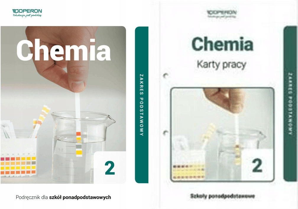 Chemia 2 Podręcznik Karty pracy Operon (12017824352) | Podręcznik Allegro Odkrywamy Na Nowo Chemia Operon