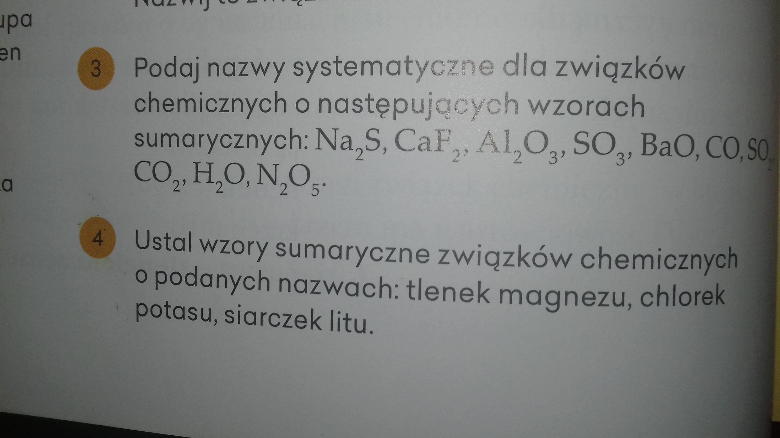 Chemia kl.7 zad.3 i 4 str. 106 podręcznik mac - Brainly.pl Chemia Klasa 7 Mac