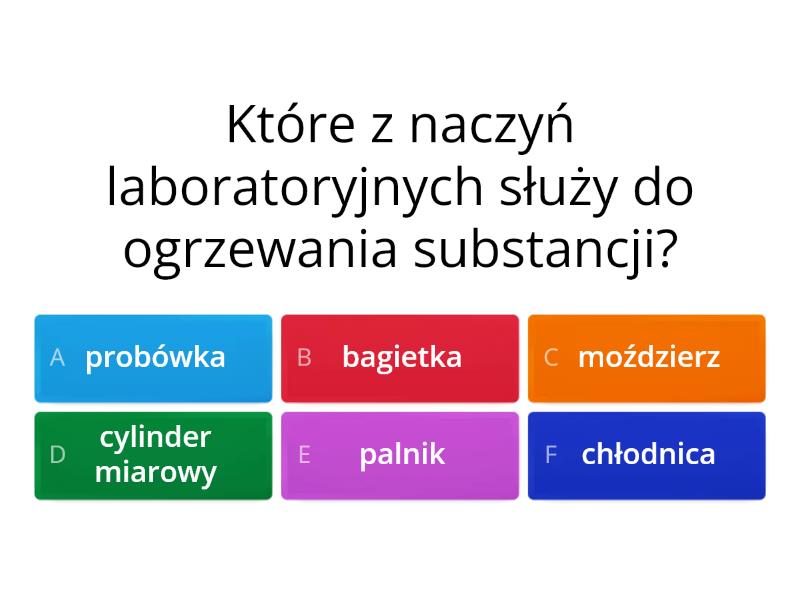 Chemia KLASA 7 DZIAŁ 1 ŚWIAT SUBSTANCJI - Test Test Z Chemii Klasa 7 Dzial 1