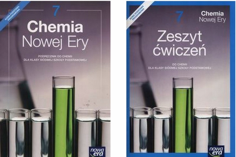 Chemia Nowej Ery 7 Podręcznik+ĆW NOWA ERA KULAWIK - 7500125317 Chemia Dzial 2 Klasa 7 Nowa Era