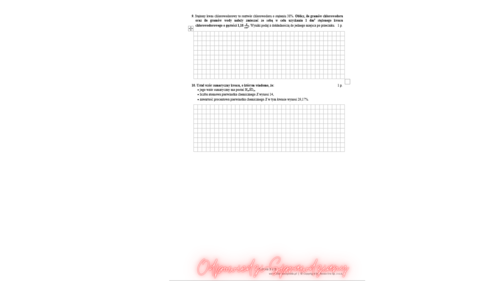 Chemia Nowej Ery 8 Sprawdziany-Odpowiedzi PDF do pobrania 2021 Sprawdzian Chemia Sole Klasa 8 Nowa Era Odpowiedzi