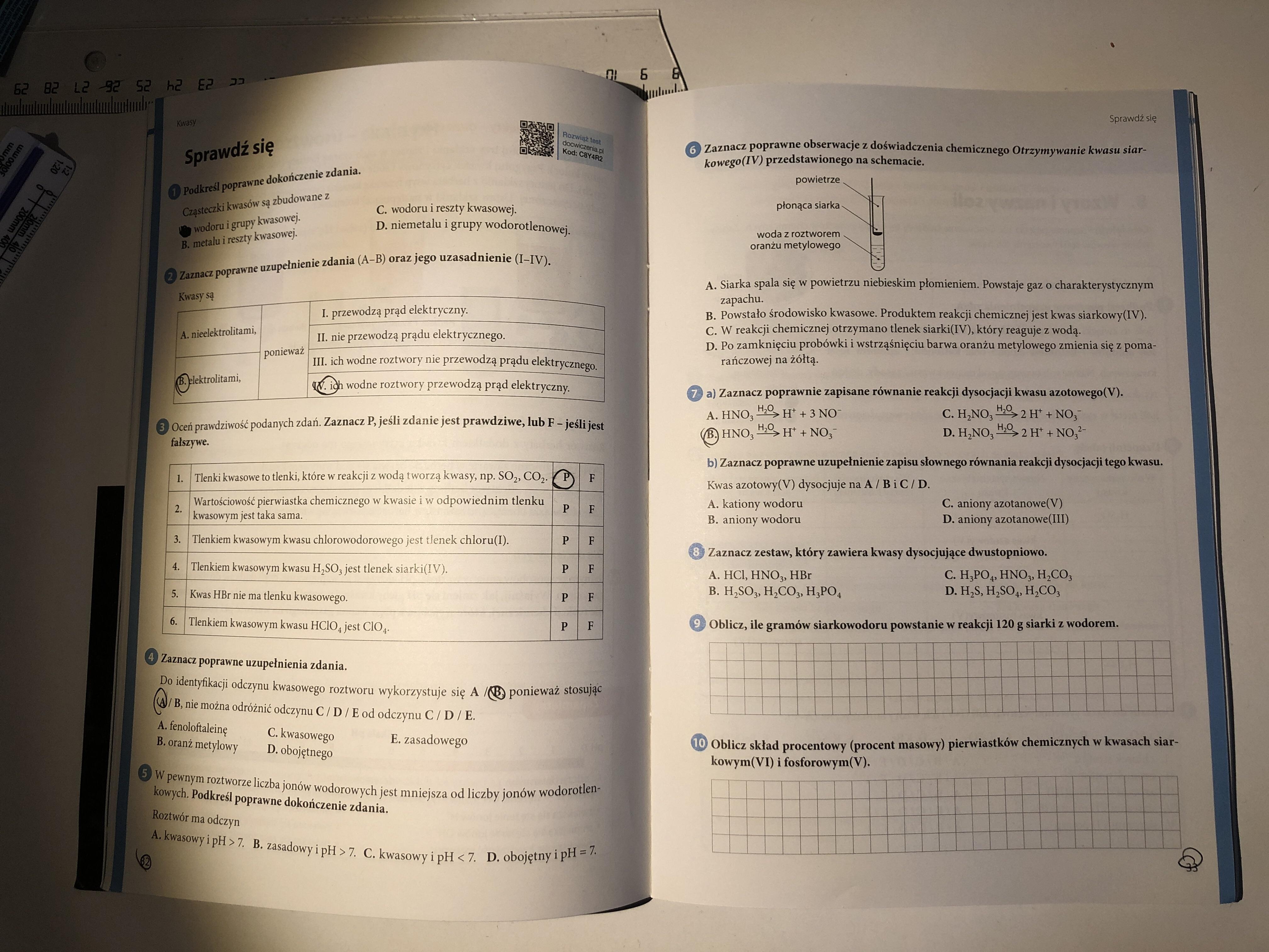 Chemia Nowej Ery Klasa 8 ćwiczenia Odpowiedzi - Catherine Gourley Sprawdzian Chemia Klasa 8 Kwasy Nowa Era Odpowiedzi