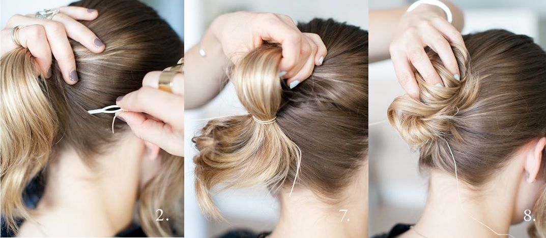 Chignon Facile Cheveux Court Comment faire un chignon simple et Chignon Facile Cheveux Court A Faire Soi Meme