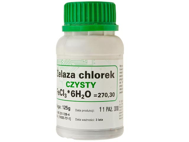 Chlorek żelaza 125g granulat inelsc.pl Chlorek Zelaza 3 Wzr Sumaryczny