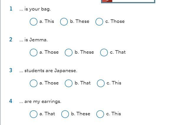 Choose the correct option to complete each sentence. - Brainly.lat Choose The Correct Option To Complete Each Sentence